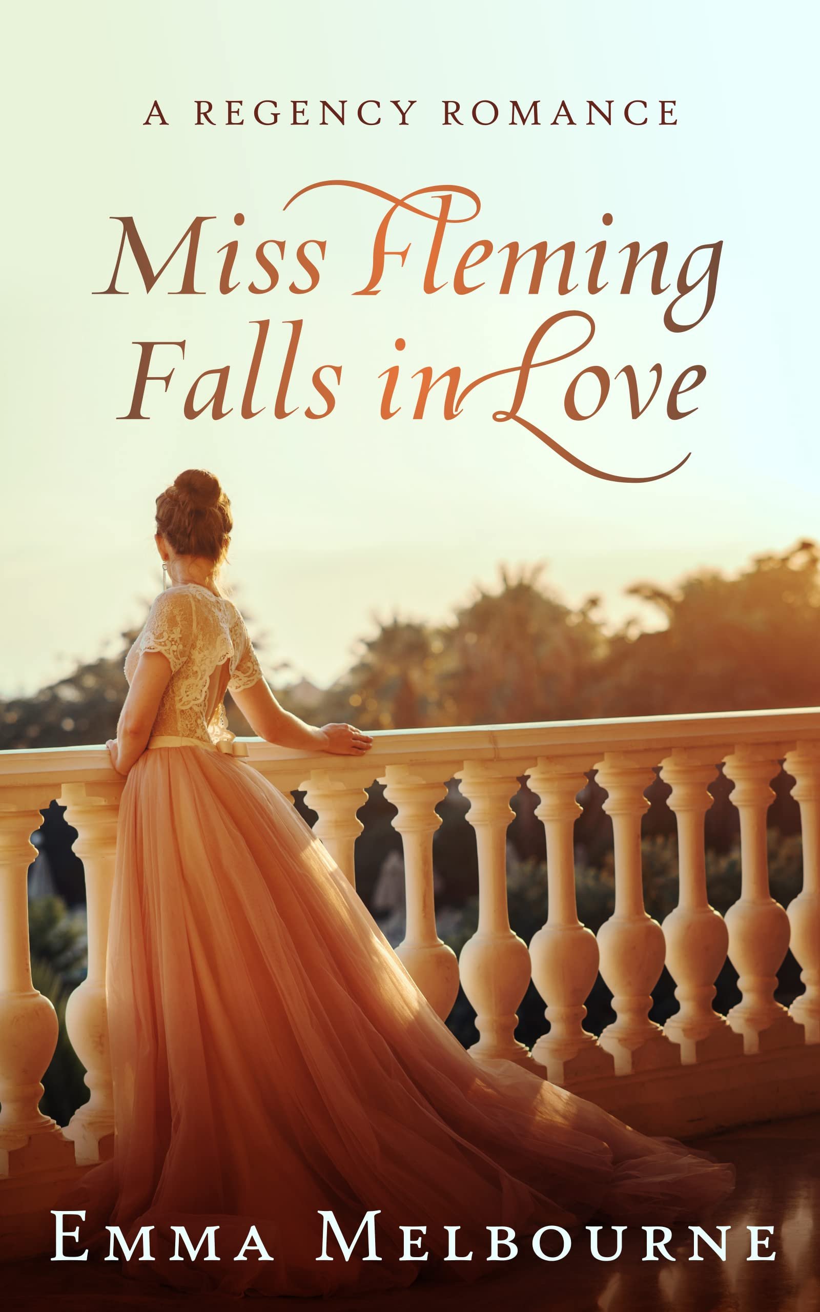 Miss Fleming Falls in Love: A Witty Historical Regency Romance Cover